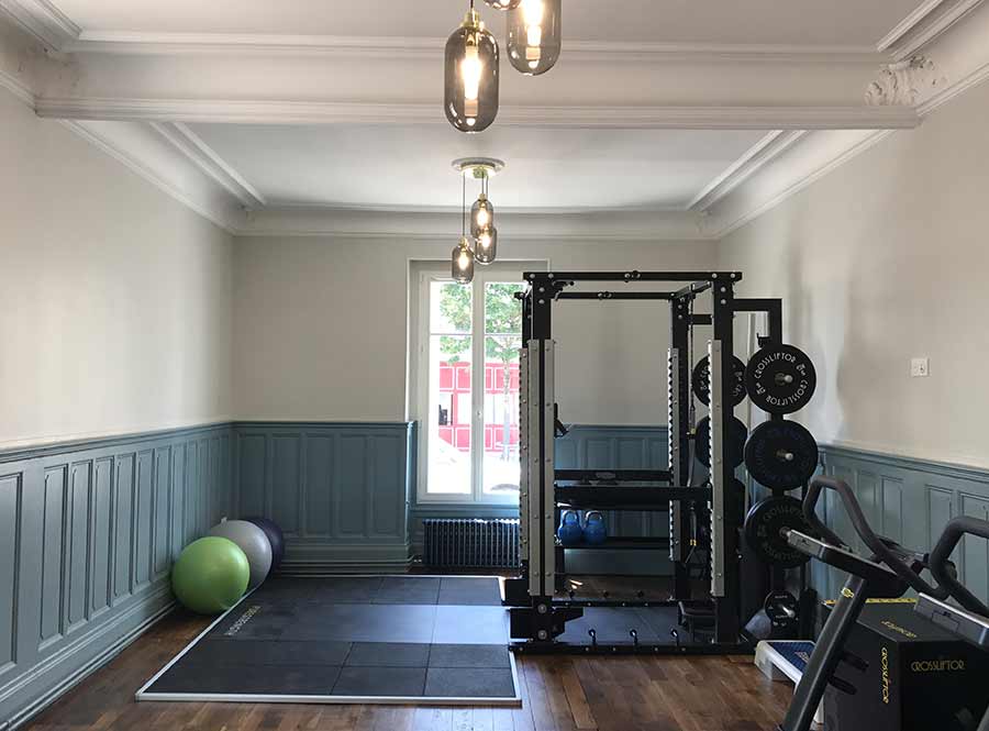 Les physionautes salle d'exercices